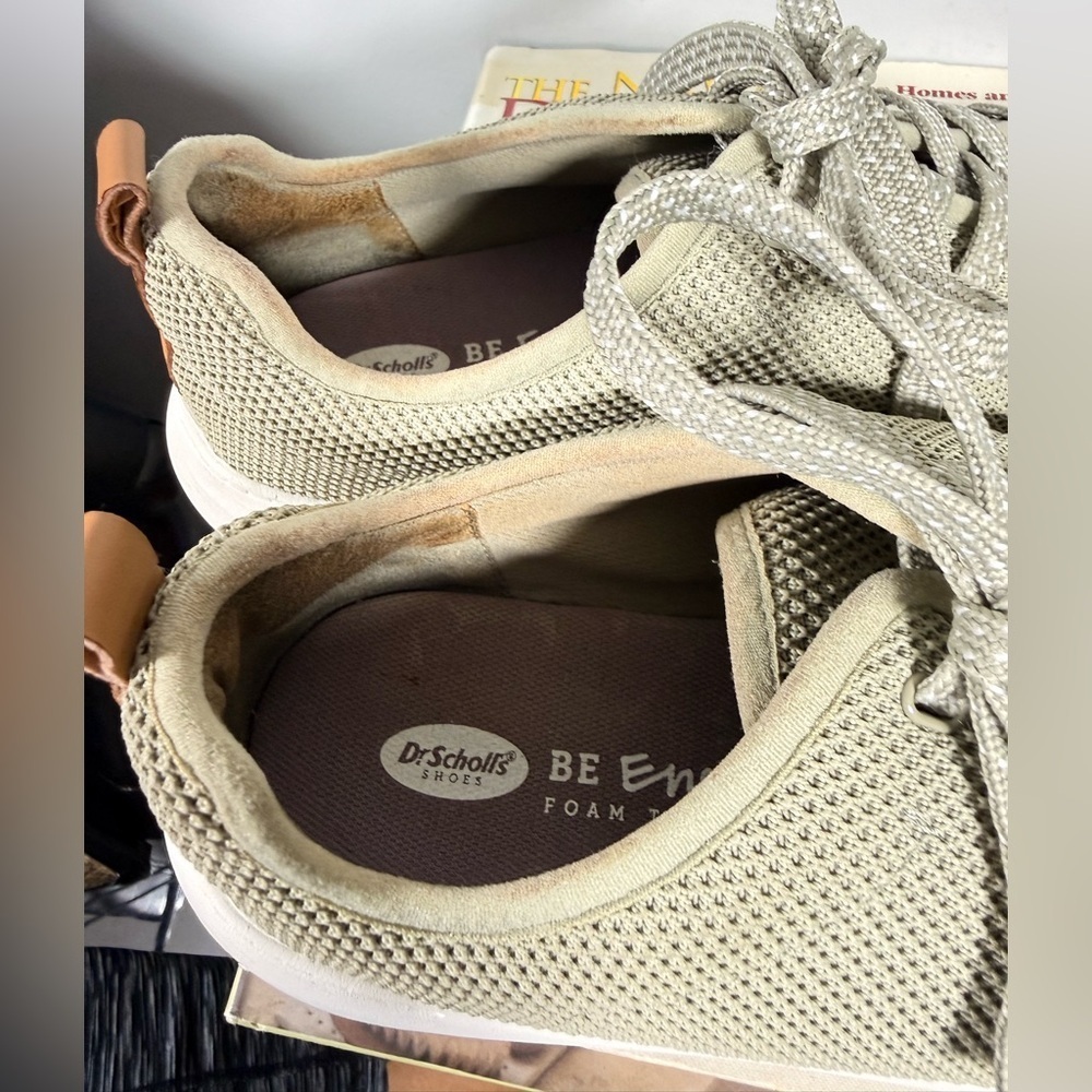 Dr. Scholl's Light Taupe Size 9.5W Women's Sneakers - Picture 12 of 15
